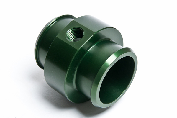 Radium Engineering — Radium Engineering Universal Hose Barb Adapter For 1-3/4in ID Hose ( w/ 1/4NPT Port) - Green - view 5